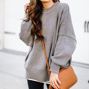 Free People Easy Street Tunic Sweater